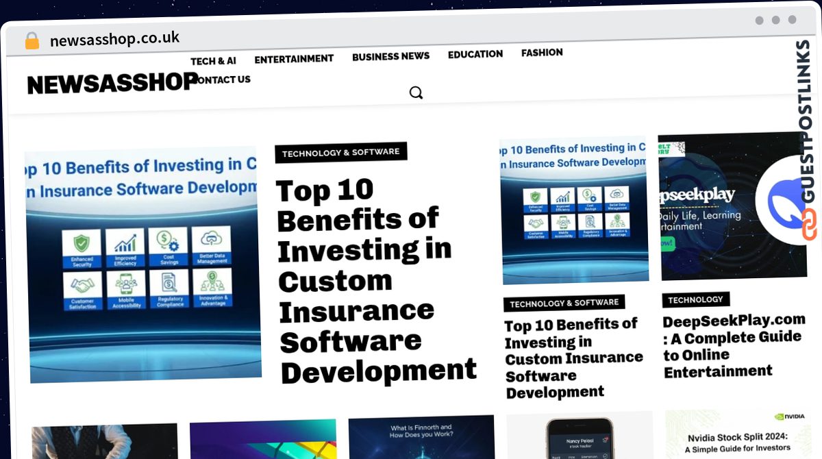 Publish Guest Post on newsasshop.co.uk