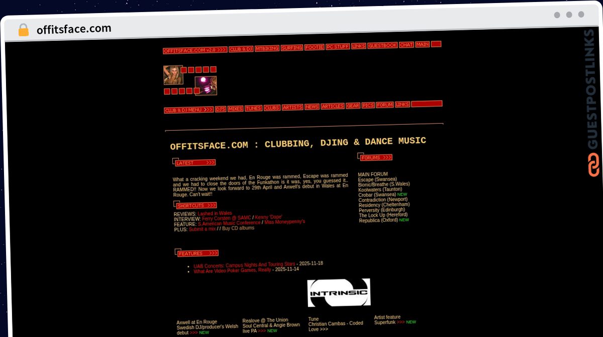Publish Guest Post on offitsface.com