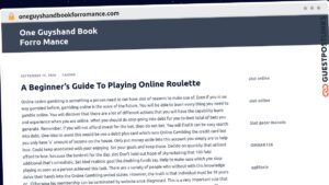 Publish Guest Post on oneguyshandbookforromance.com