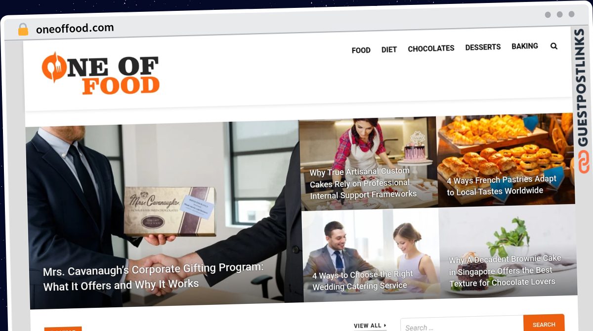 Publish Guest Post on oneoffood.com