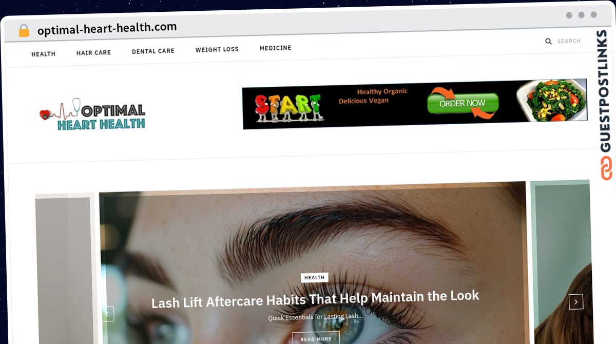 Publish Guest Post on optimal-heart-health.com