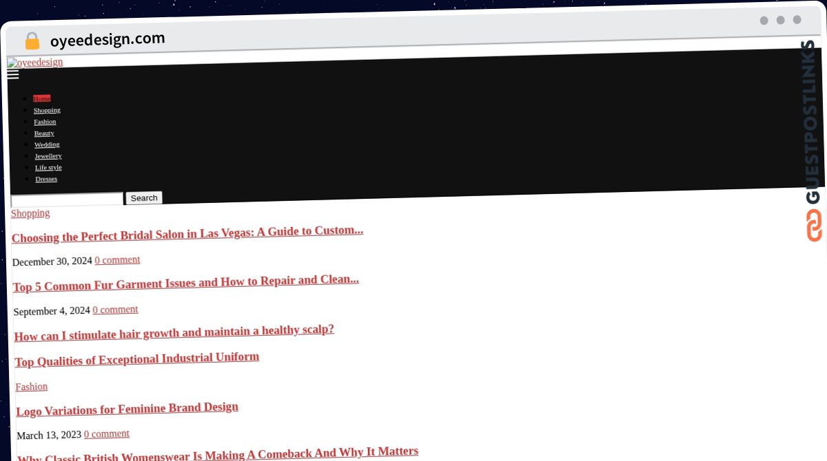 Publish Guest Post on oyeedesign.com