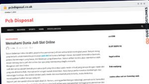 Publish Guest Post on pcbdisposal.co.uk