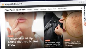 Publish Guest Post on pluspointfashions.com