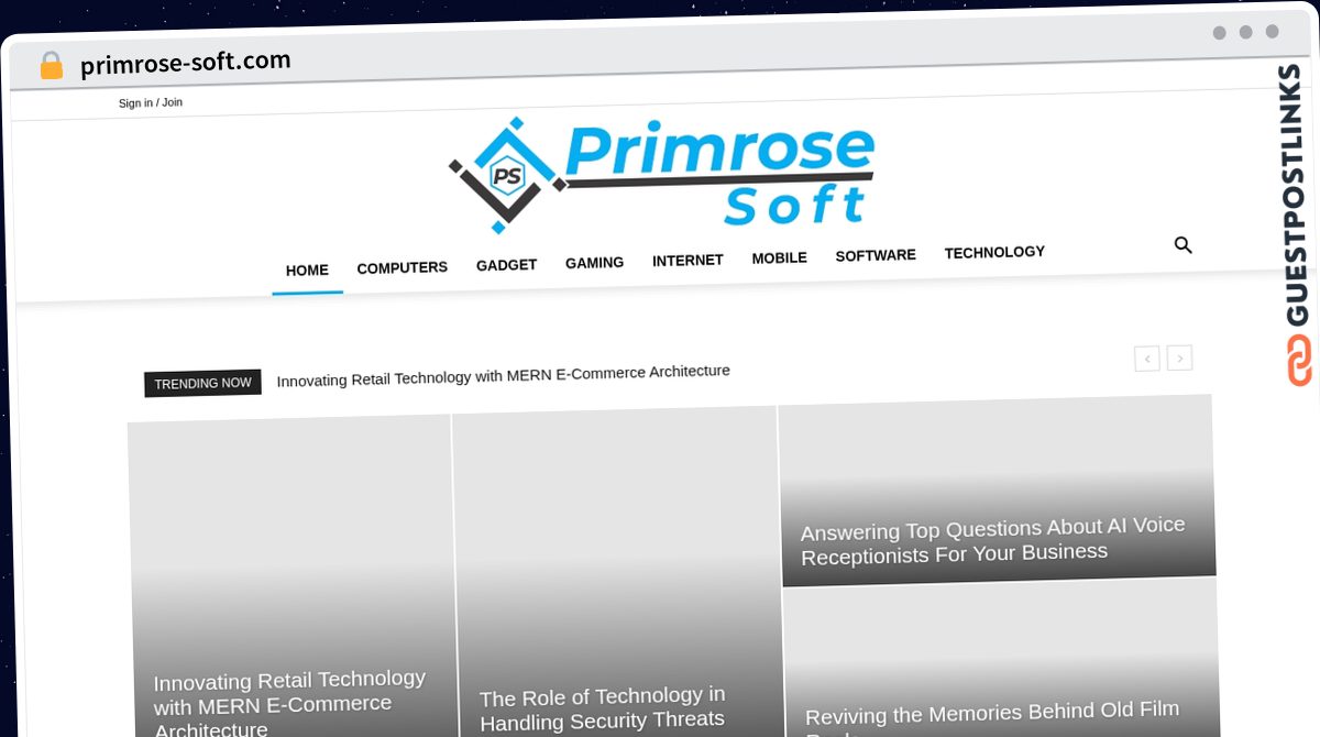 Publish Guest Post on primrose-soft.com