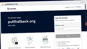 Publish Guest Post on putthatback.org