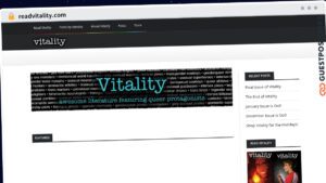 Publish Guest Post on readvitality.com