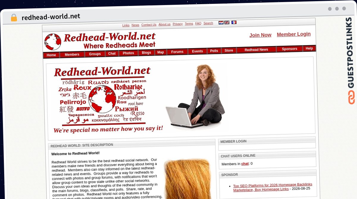 Publish Guest Post on redhead-world.net