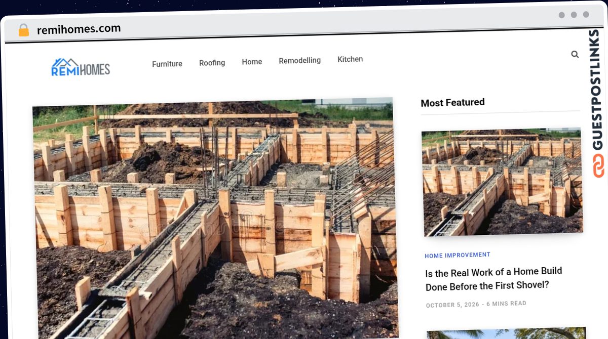 Publish Guest Post on remihomes.com