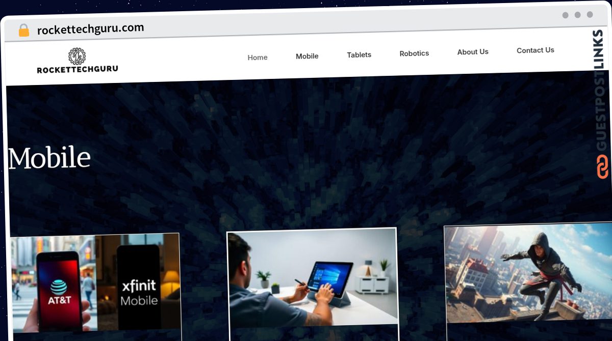 Publish Guest Post on rockettechguru.com