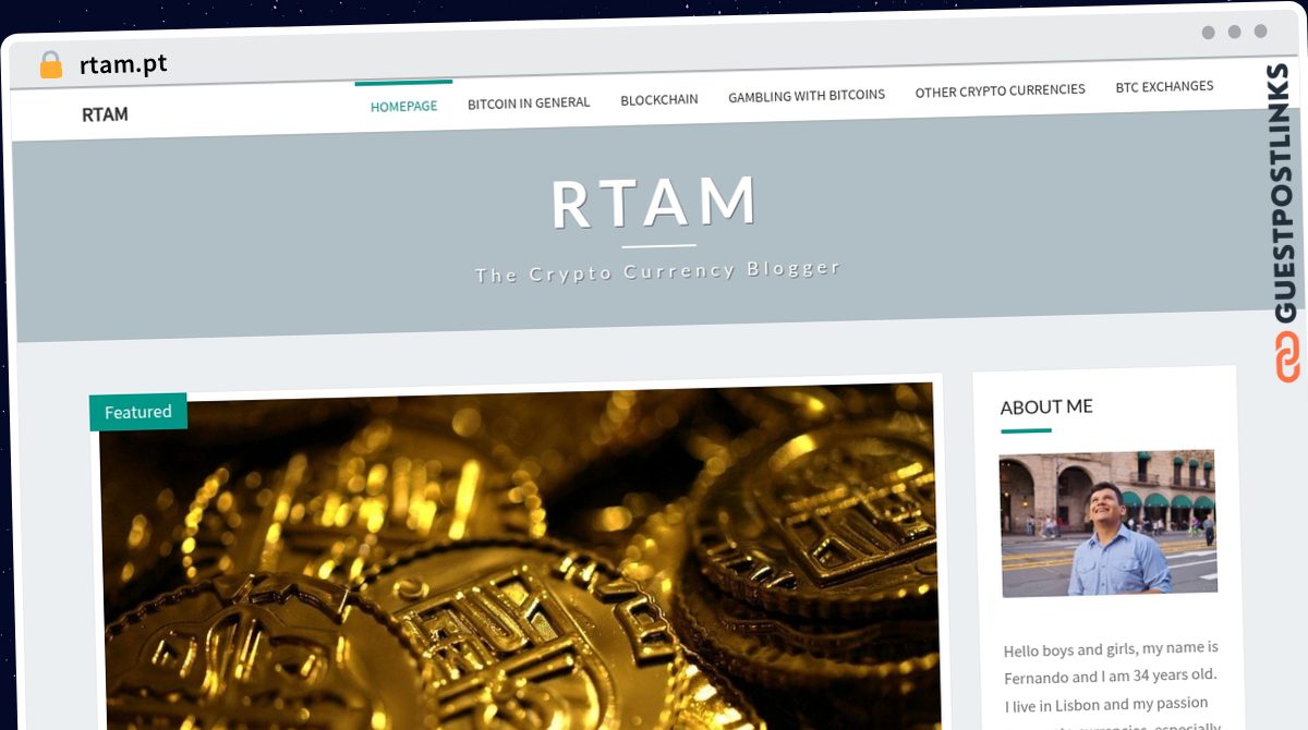 Publish Guest Post on rtam.pt