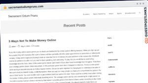 Publish Guest Post on sacramentodumpruns.com