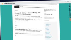 Publish Guest Post on saldebolinha.com