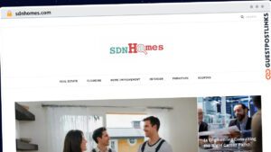 Publish Guest Post on sdnhomes.com
