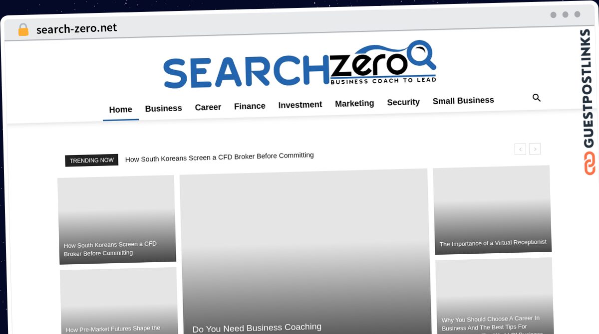 Publish Guest Post on search-zero.net