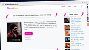 Publish Guest Post on shayarinow.com