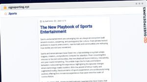 Publish Guest Post on signsporting.xyz