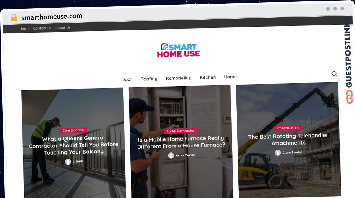 Publish Guest Post on smarthomeuse.com