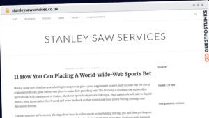 Publish Guest Post on stanleysawservices.co.uk