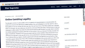 Publish Guest Post on starsupreme.co.uk