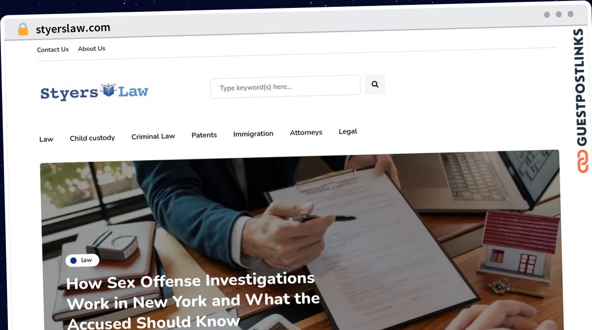 Publish Guest Post on styerslaw.com