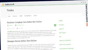 Publish Guest Post on teaka.co.uk