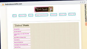 Publish Guest Post on thebrokesocialite.com