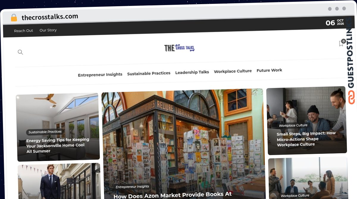 Publish Guest Post on thecrosstalks.com