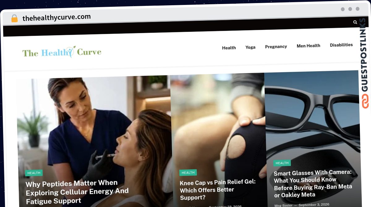 Publish Guest Post on thehealthycurve.com