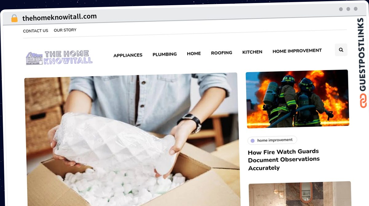 Publish Guest Post on thehomeknowitall.com