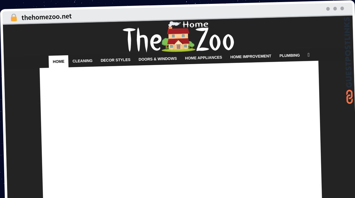 Publish Guest Post on thehomezoo.net