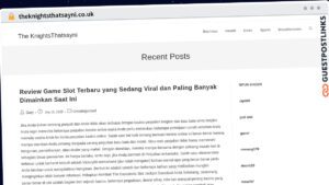 Publish Guest Post on theknightsthatsayni.co.uk