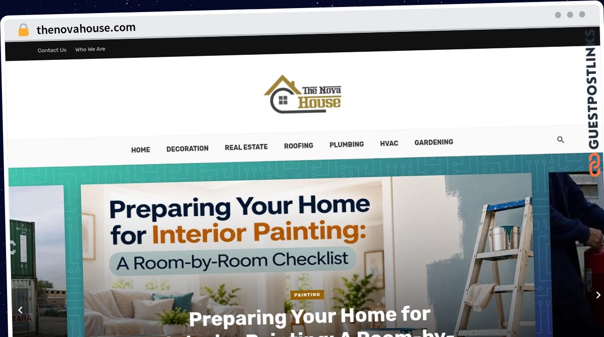 Publish Guest Post on thenovahouse.com