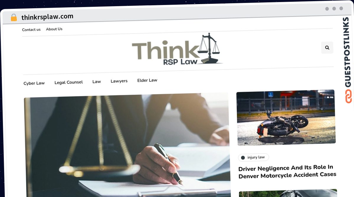 Publish Guest Post on thinkrsplaw.com