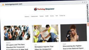 Publish Guest Post on thrivingempower.com