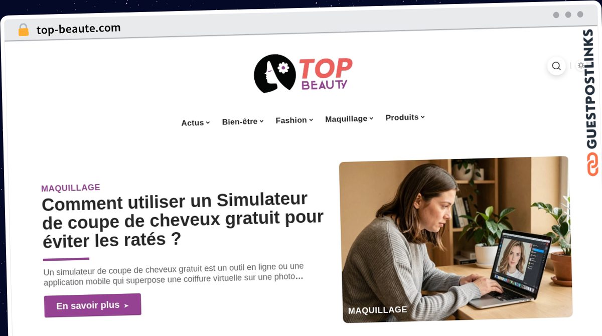 Publish Guest Post on top-beaute.com