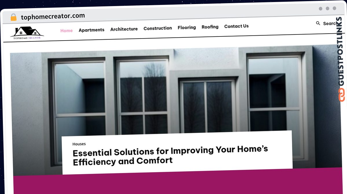 Publish Guest Post on tophomecreator.com