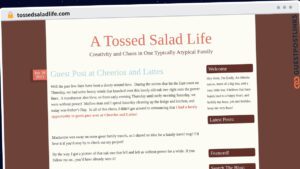 Publish Guest Post on tossedsaladlife.com