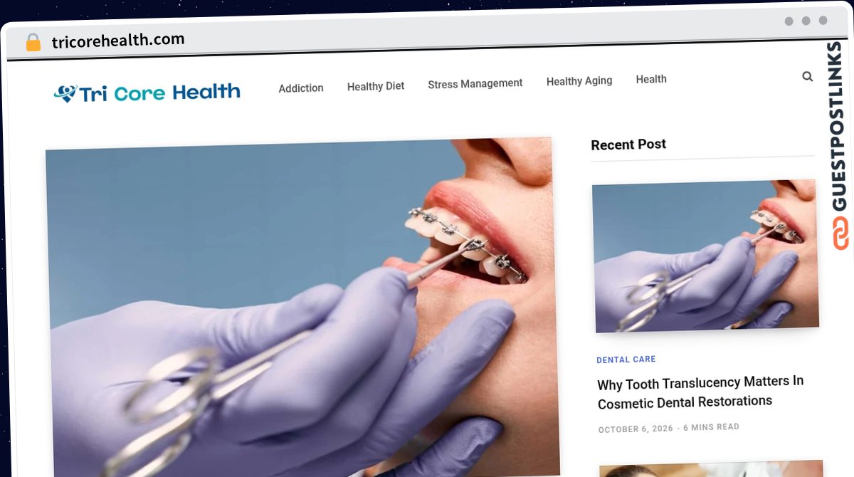 Publish Guest Post on tricorehealth.com