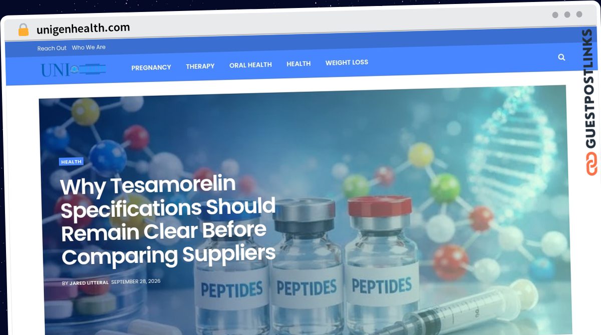 Publish Guest Post on unigenhealth.com