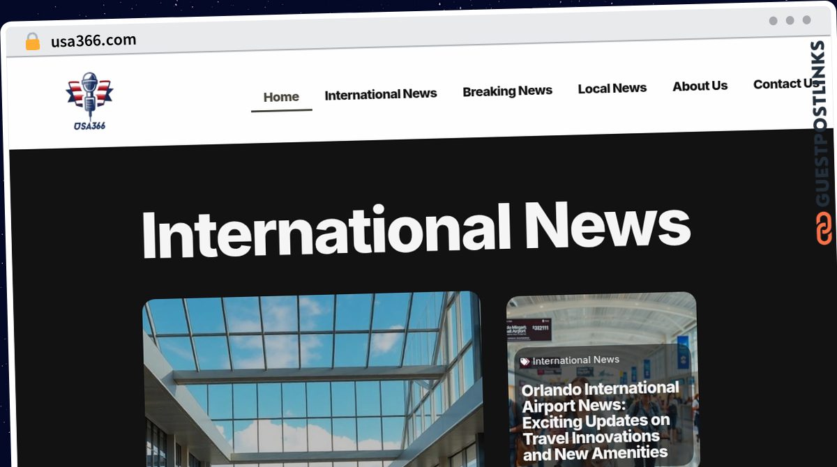 Publish Guest Post on usa366.com