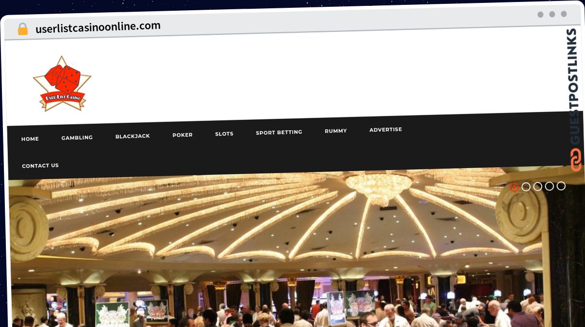 Publish Guest Post on userlistcasinoonline.com