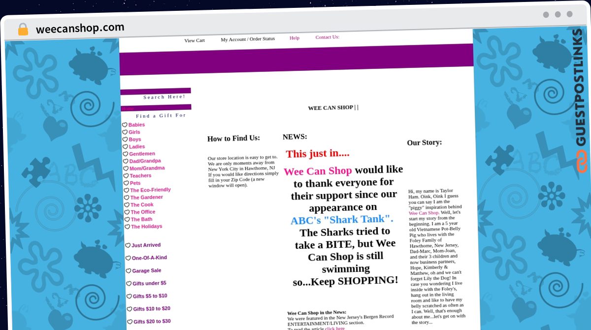 Publish Guest Post on weecanshop.com
