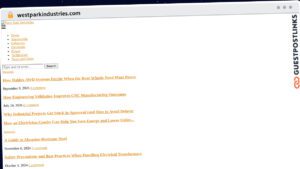 Publish Guest Post on westparkindustries.com
