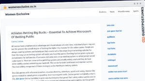Publish Guest Post on womenexclusive.co.in