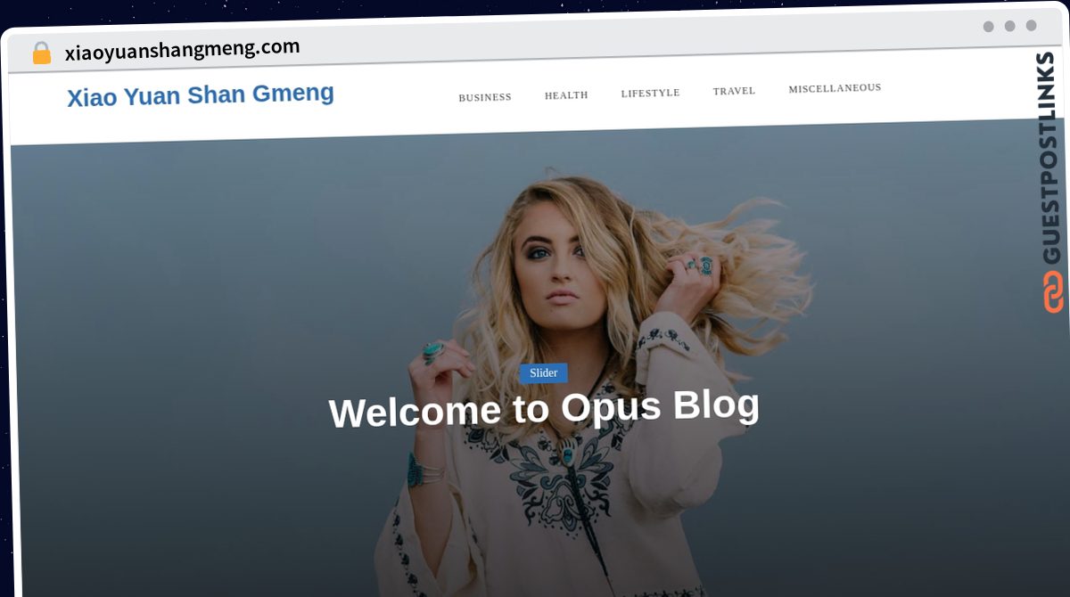 Publish Guest Post on xiaoyuanshangmeng.com