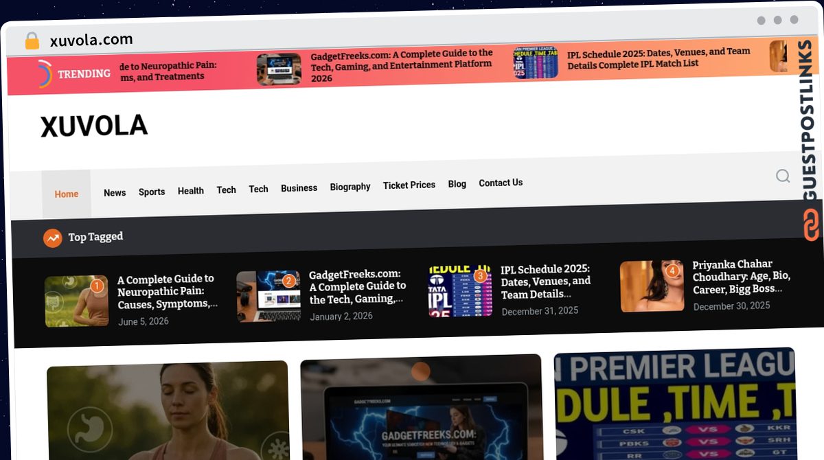 Publish Guest Post on xuvola.com