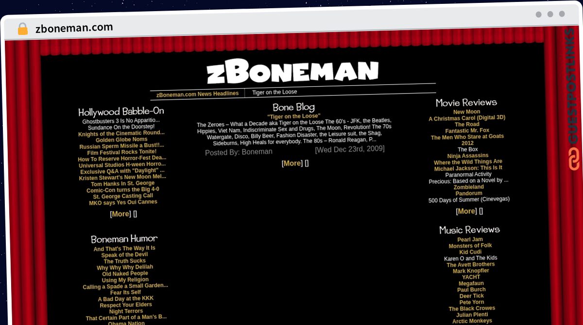 Publish Guest Post on zboneman.com