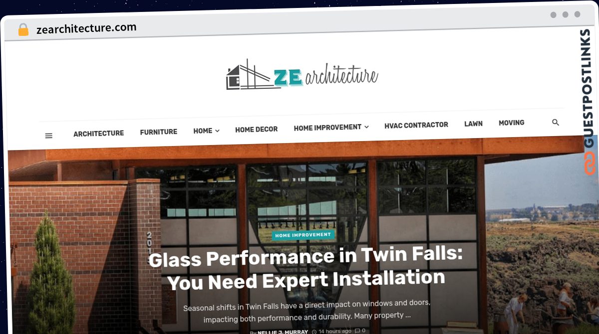 Publish Guest Post on zearchitecture.com