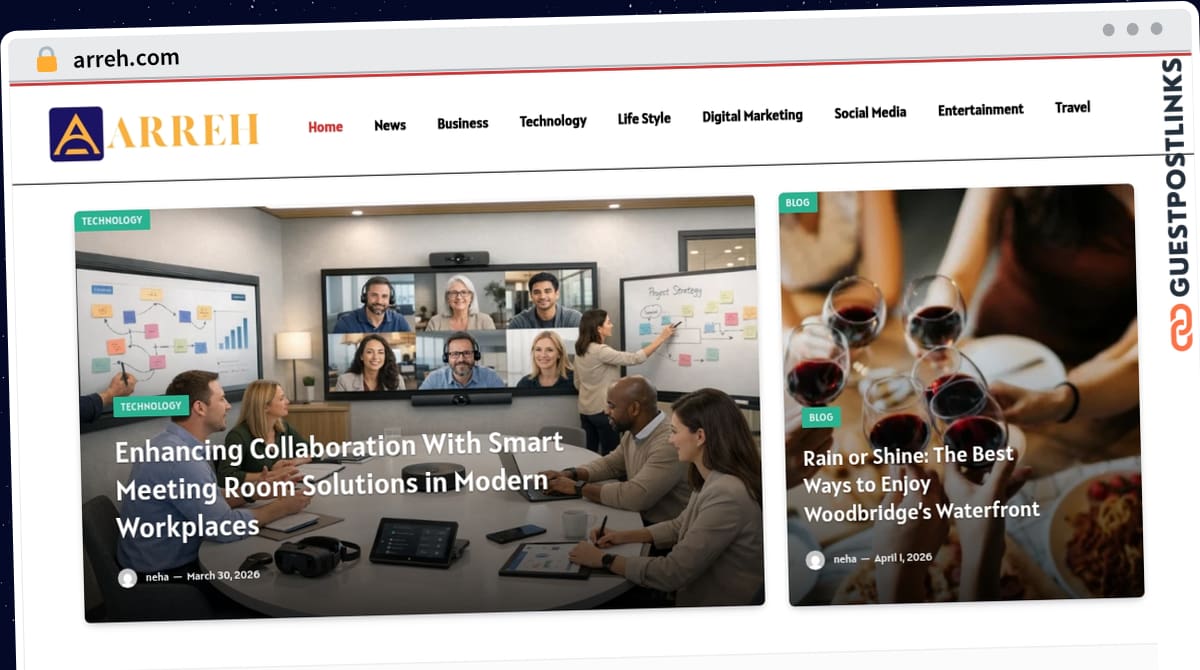 Publish Guest Post on arreh.com